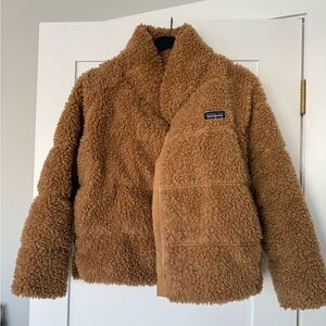 Patagonia Tan Sherpa Jacket